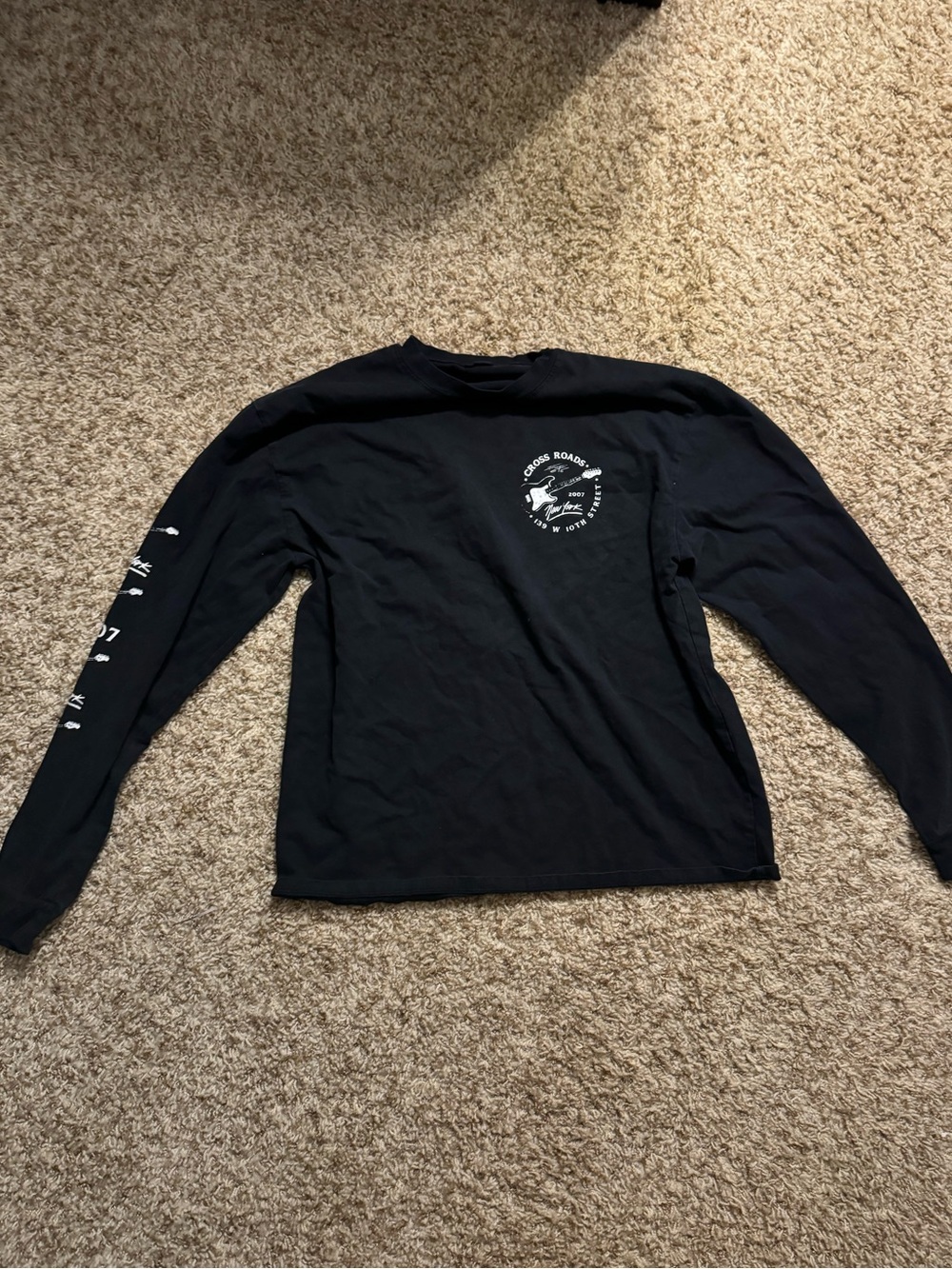 John galt/ Brandy Melville Cross Roads Long Sleeve T-Shirt